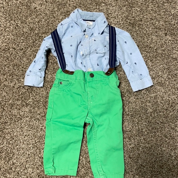 Other - Carter’s suspenders outfit
